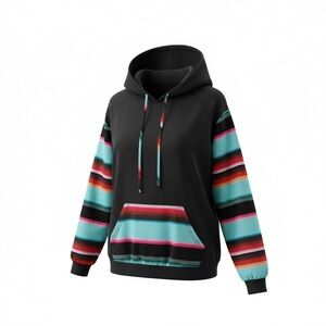 SHEIN Black Curve 2XL Hoodie